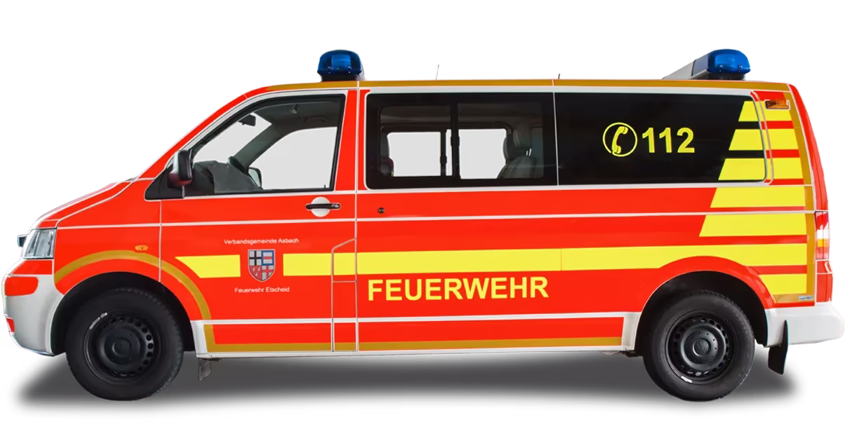 Mannschaftstransportwagen (MTW) der Feuerwehr Etscheid